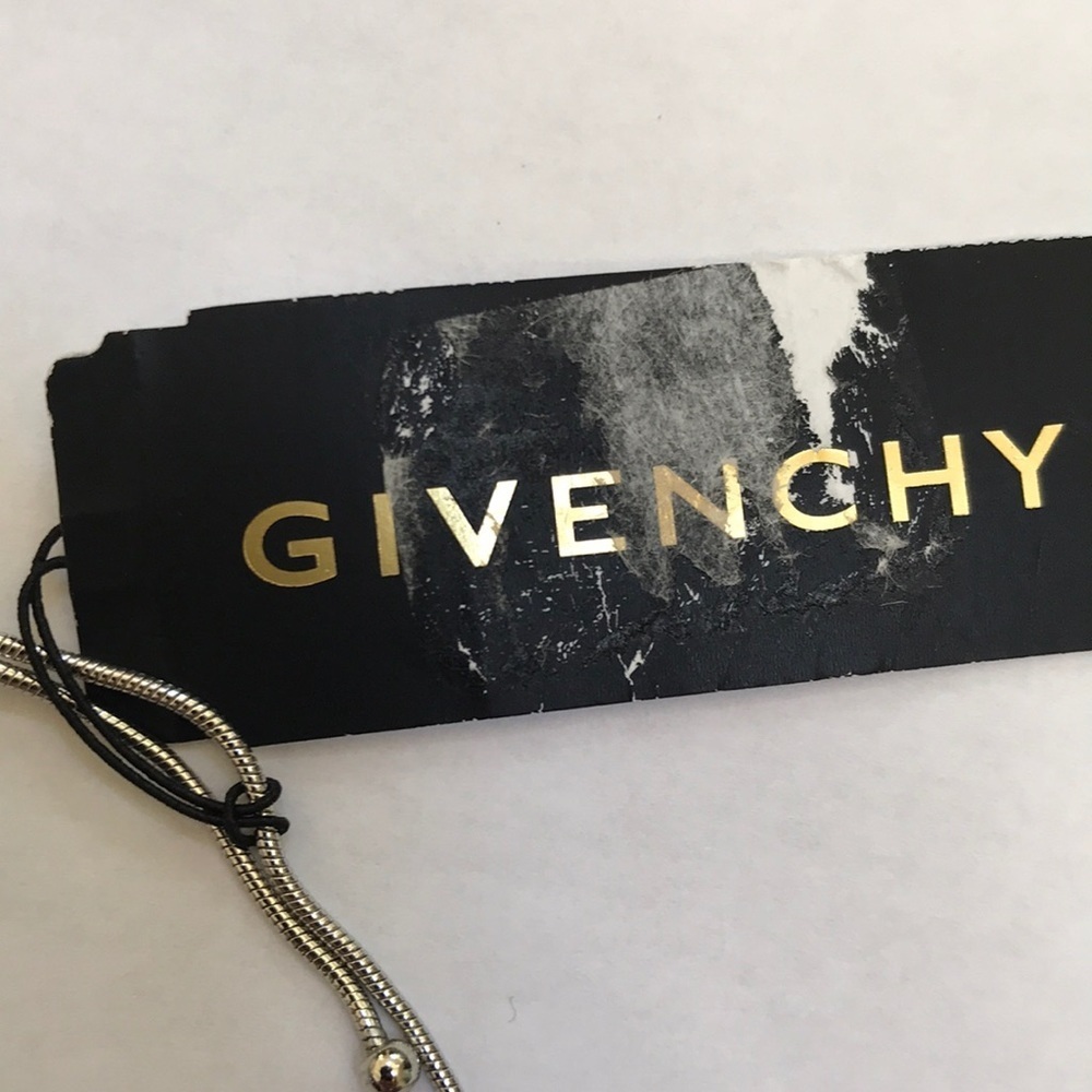 NWT! Givenchy rhodium halo slider bracelet . - Picture 3 of 6